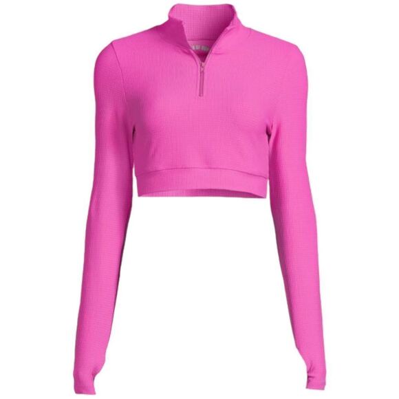 YEAR OF OURS Eva Thermal Cropped Long Sleeve Top S - Picture 8 of 8